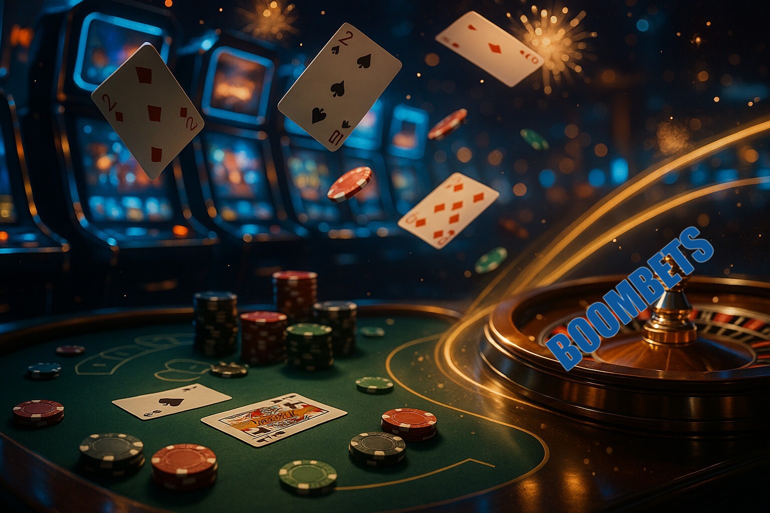 Jogos emocionantes no BOOMBETS
